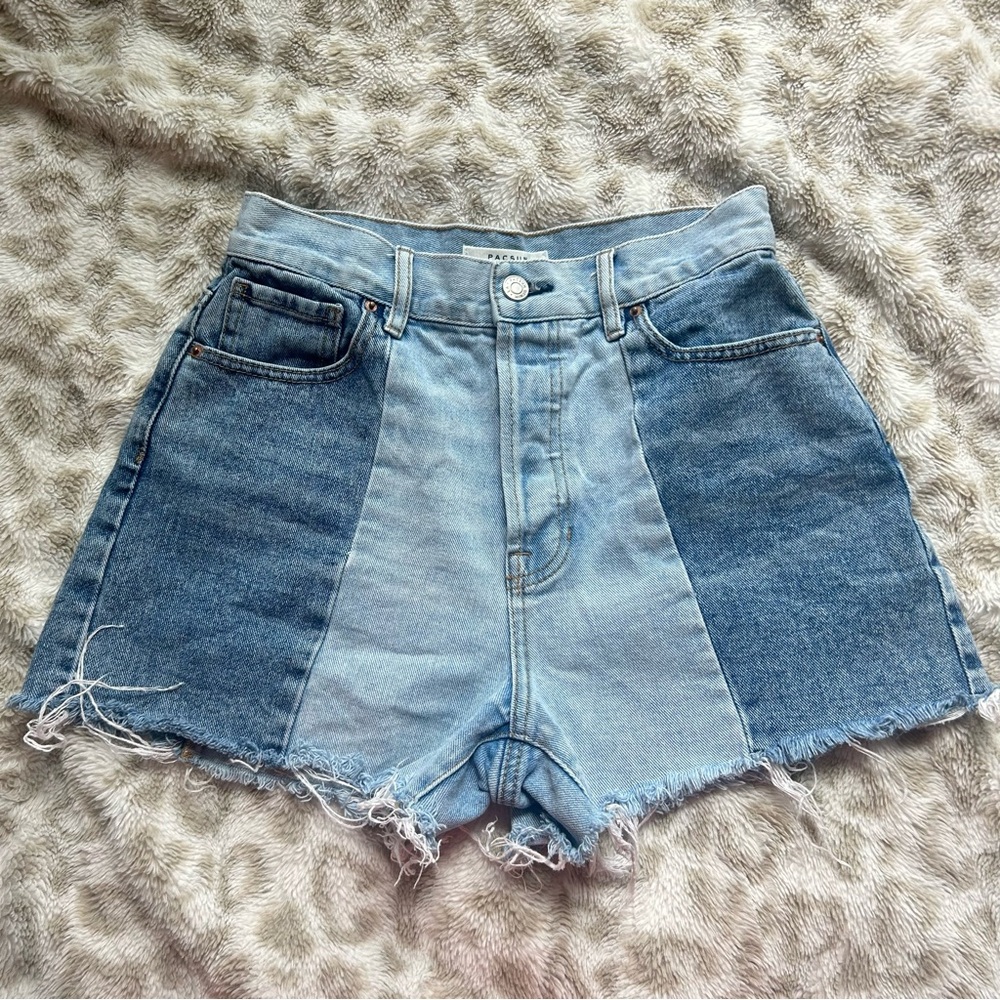 Pacsun Two-Tone Denim Shorts